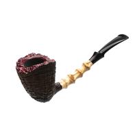 J. Alan Sandblasted Bent Dublin with Bamboo (1621)