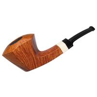 J. Alan Smooth Paneled Bent Dublin with Ivorite (1765)