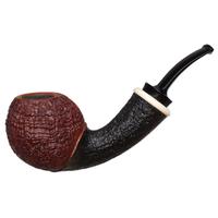 J. Alan Sandblasted Bent Apple with Ivorite (1766)