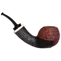 J. Alan Sandblasted Bent Apple with Ivorite (1766)
