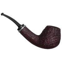 J. Alan Sandblasted Bent Brandy with Silver (1789)