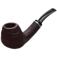 J. Alan Sandblasted Bent Brandy with Silver (1789)