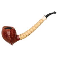 J. Alan Smooth Whiplash with Bamboo and Ivorite (2172) (with Stand)