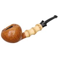 J. Alan Smooth Squat Apple with Bamboo (2173)