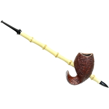 Brad Pohlmann Sandblasted Speared Fish with Bamboo