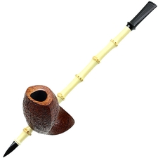 Brad Pohlmann Sandblasted Speared Fish with Bamboo