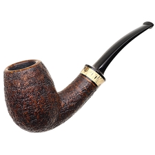 Brad Pohlmann Sandblasted Bent Billiard with Spalted Tamarind
