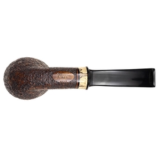Brad Pohlmann Sandblasted Bent Billiard with Spalted Tamarind