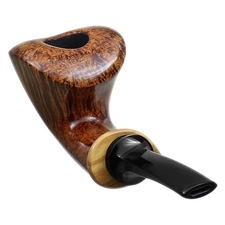 Brad Pohlmann Smooth Bent Dublin with Olivewood