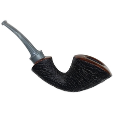 Brad Pohlmann Partially Sandblasted Bent Dublin with Bakelite