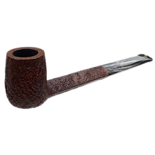 Brad Pohlmann Sandblasted Diamond Shank Canadian with Horn Stem