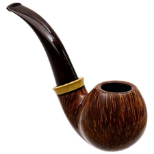 Brad Pohlmann Smooth Bent Ball with Spalted Boxwood
