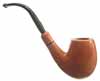 Castello Collection Occhio di Pernice Bent Egg with Briar Shank Extension (KK)