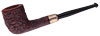 Castello Sea Rock Briar Billiard with Silver (KK)