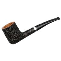 Castello Sea Rock Briar Bent Billiard with Silver (KK)