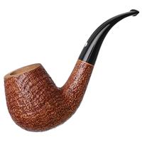 Claudio Cavicchi Brown Sandblasted Bent Billiard