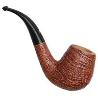 Claudio Cavicchi Brown Sandblasted Bent Billiard
