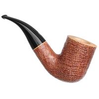 Claudio Cavicchi Brown Sandblasted Bent Billiard