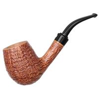 Claudio Cavicchi Brown Sandblasted Bent Billiard