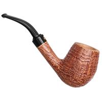 Claudio Cavicchi Brown Sandblasted Bent Billiard