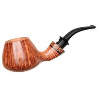Claudio Cavicchi Brown Smooth Bent Brandy with Black Palm