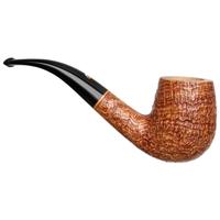 Claudio Cavicchi Brown Sandblasted Bent Billiard
