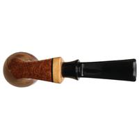 Claudio Cavicchi Brown Smooth Bent Egg with Olivewood