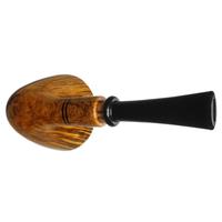 Claudio Cavicchi Ambra Smooth Bent Dublin with Olive Wood with Claudio Albieri Travel Case (07/07)