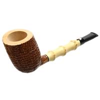 Claudio Cavicchi Brown Sandblasted Billiard with Bamboo