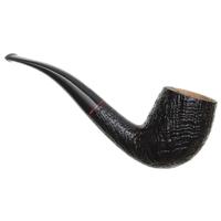 Claudio Cavicchi Black Sandblasted Bent Billiard