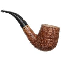 Claudio Cavicchi Brown Sandblasted Bent Billiard