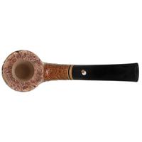Claudio Cavicchi Brown Sandblasted Bent Billiard