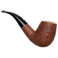 Claudio Cavicchi Brown Sandblasted Bent Billiard