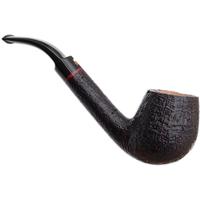 Claudio Cavicchi Black Sandblasted Bent Billiard