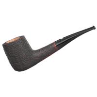 Claudio Cavicchi Black Sandblasted Bent Billiard