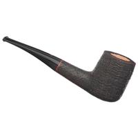 Claudio Cavicchi Black Sandblasted Bent Billiard