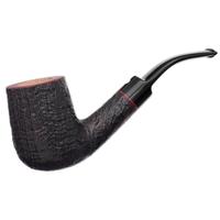 Claudio Cavicchi Black Sandblasted Bent Billiard