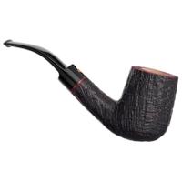 Claudio Cavicchi Black Sandblasted Bent Billiard