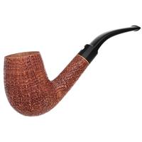 Claudio Cavicchi Brown Sandblasted Bent Billiard
