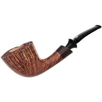 Claudio Cavicchi Brown Smooth Bent Dublin with Vulcanite