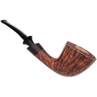 Claudio Cavicchi Brown Smooth Bent Dublin with Vulcanite