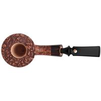 Claudio Cavicchi Brown Smooth Bent Dublin with Vulcanite