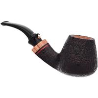 Claudio Cavicchi Black Sandblasted Bent Brandy with Olivewood