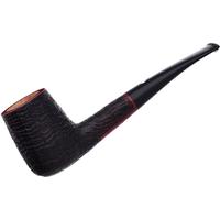 Claudio Cavicchi Black Sandblasted Bent Billiard