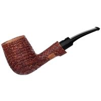 Claudio Cavicchi Brown Sandblasted Bent Billiard