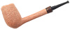 Il Duca Barone Sandblasted Billiard with Zebrawood (DDD) (Crown)