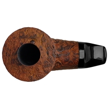 Il Duca Sandblasted Strawberry Wood Reverse Calabash Dublin (B)