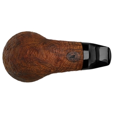 Il Duca Sandblasted Strawberry Wood Reverse Calabash Dublin (B)