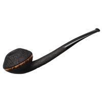 Il Duca Sandblasted Rhodesian 2 Pipe Set with Case