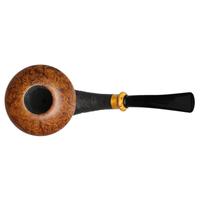 Il Duca Partially Sandblasted Calabash with Masur Birch (D)